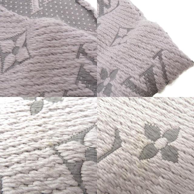 LOUIS VUITTON ルイヴィトン M74742 エシャルプ・ロゴマニア マフラー  