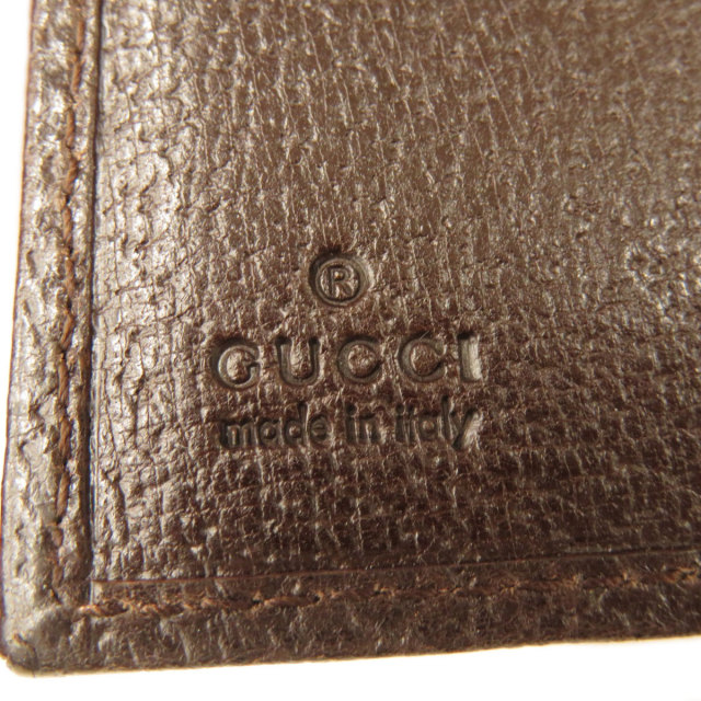 GUCCI グッチ 二つ折り財布 05474 ジャッキー シェリーライン GG 