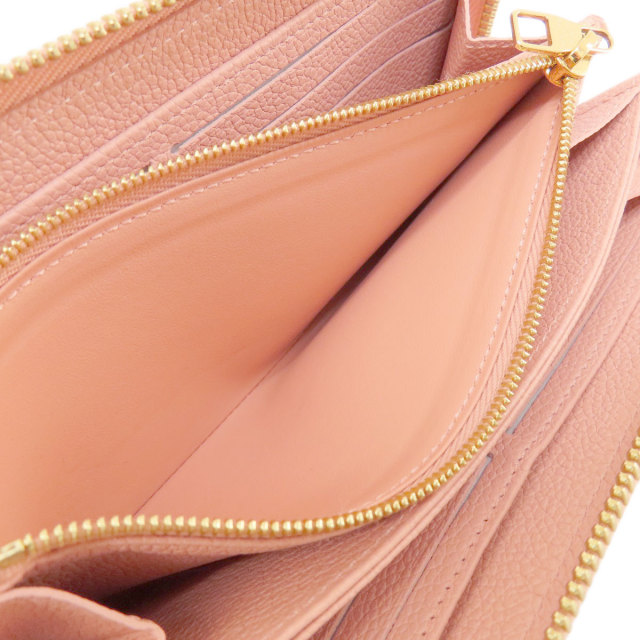 LOUIS VUITTON ルイヴィトン M81645 ジッピー・ウォレット ローズ 
