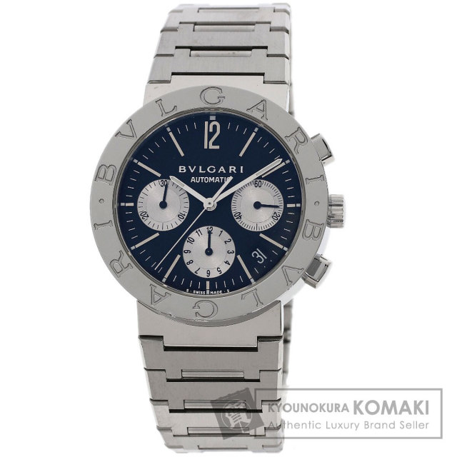 BVLGARI ブルガリ BB38SSDCH ブルガリブルガリ クロノグラフ 腕時計 