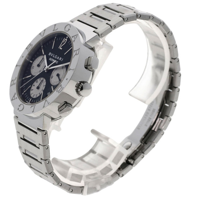 BVLGARI ブルガリ BB38SSDCH ブルガリブルガリ クロノグラフ 腕時計 