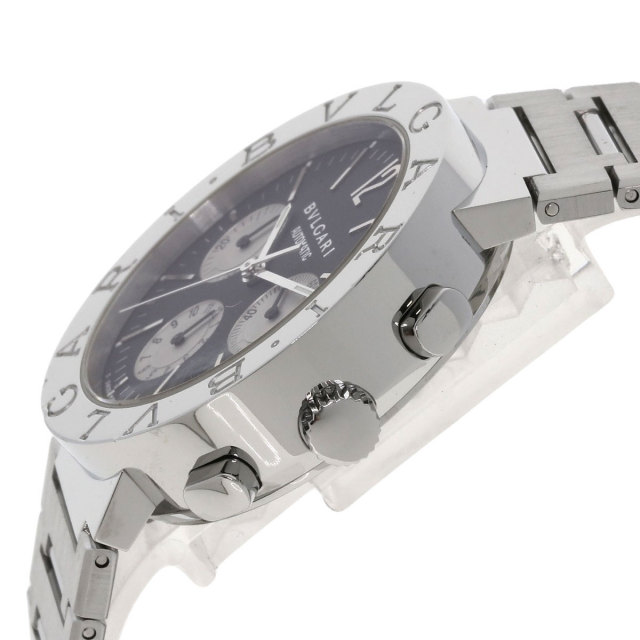 BVLGARI ブルガリ BB38SSDCH ブルガリブルガリ クロノグラフ 腕時計 