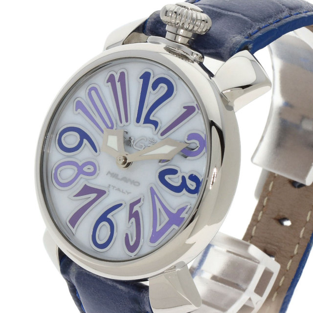 Gaga Milano ガガ・ミラノ マヌアーレ 40mm 腕時計 ステンレススチール  