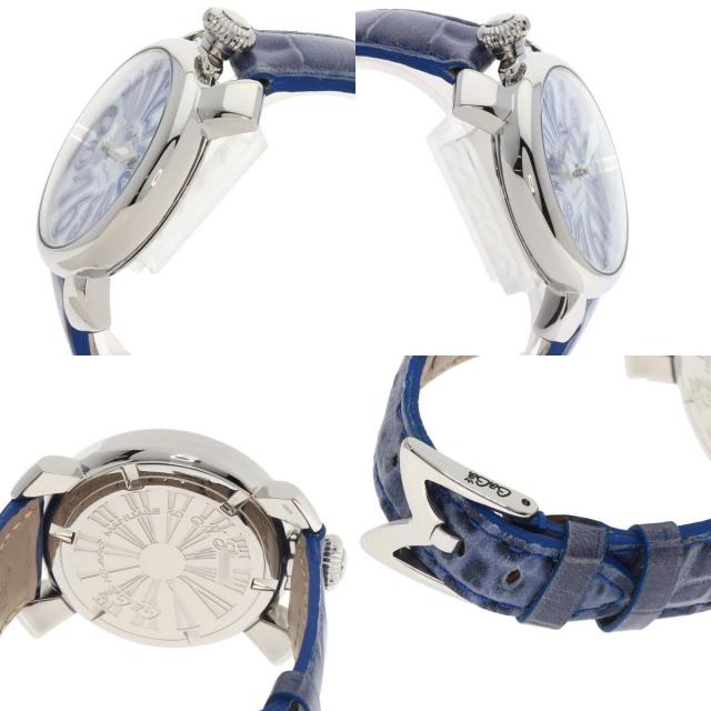Gaga Milano ガガ・ミラノ マヌアーレ 40mm 腕時計 ステンレススチール  