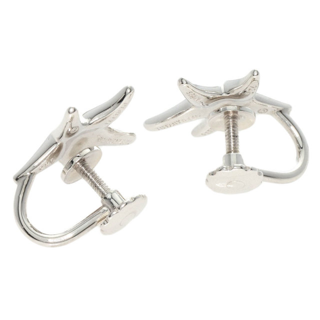 TIFFANY&Co. ティファニー スターフィッシュ イヤリング シルバー  