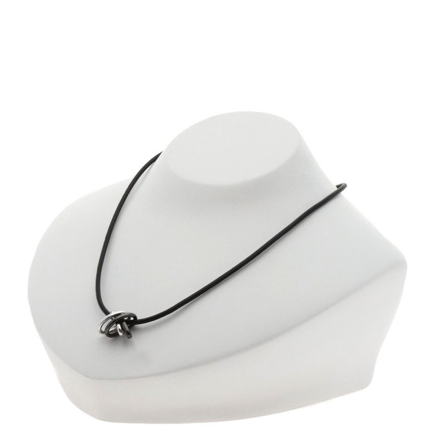 MIKIMOTO ミキモト デザイン チョーカー ネックレス K18ホワイト 