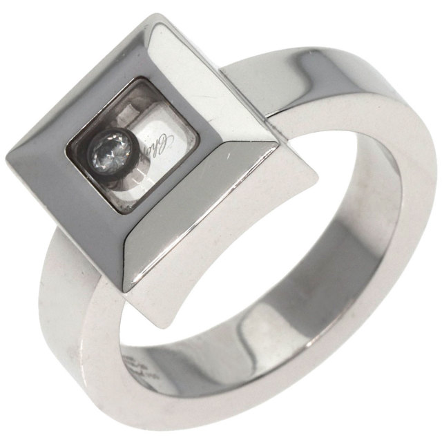 Chopard ショパール ハッピーダイヤモンド スクエア リング・指輪 K18