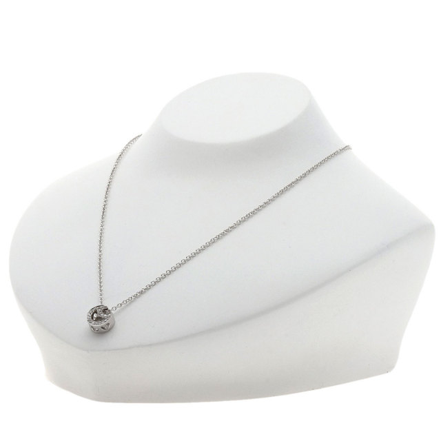 Ponte Vecchio ポンテヴェキオ ダイヤモンド ネックレス K18ホワイト  