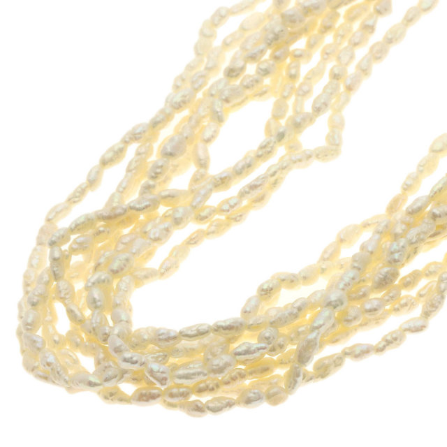 セレクトジュエリー ネックレス 10連 淡水パール 真珠 ブレスレットセット