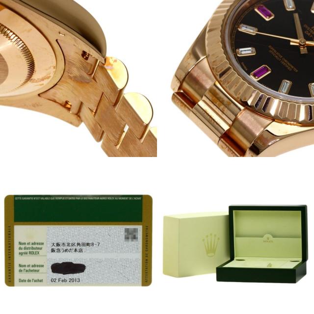 ROLEX ロレックス 218235BG デイデイト 2 ダイヤモンド ルビー