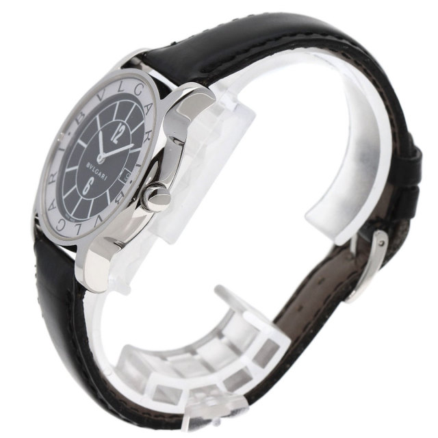 BVLGARI ブルガリ ST35SLD ソロテンポ 腕時計 ステンレススチール/革 