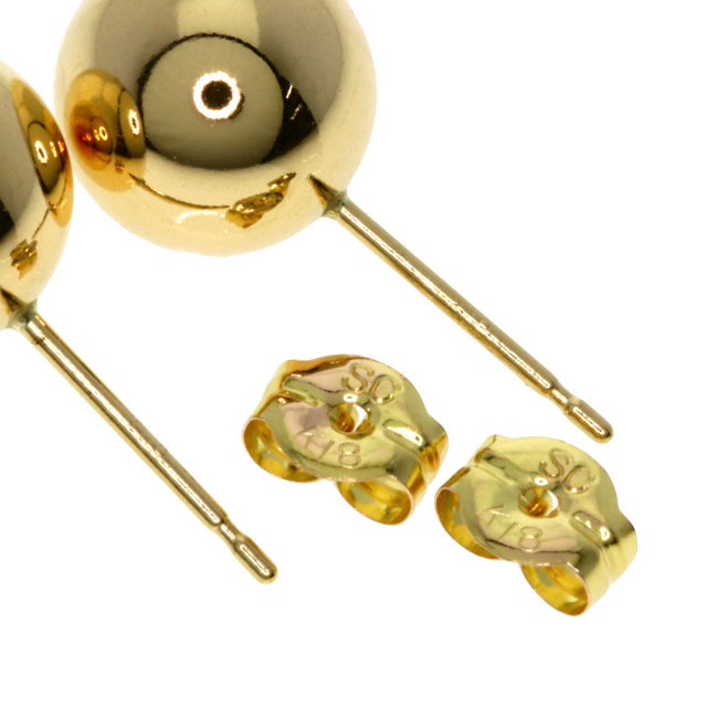 k18・ボールピアス・7.9ミリ・１g・中古品 k18・ボールピアス・7.9ミリ・1g・中古品