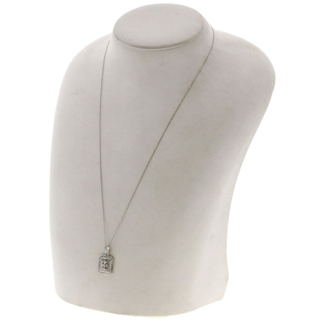 0.16ct ダイヤモンド ネックレス プラチナPT900/PT950 7.4g レディース 