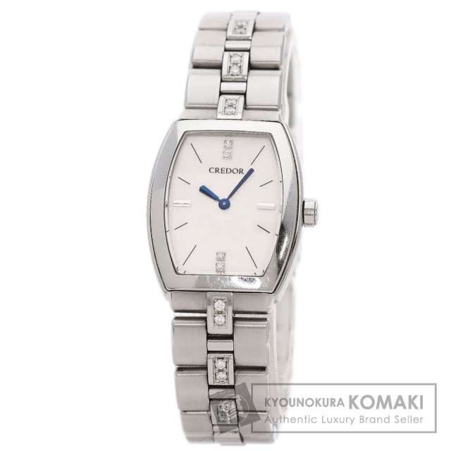 セイコー 腕時計 クレドール シグノ ダイヤモンド