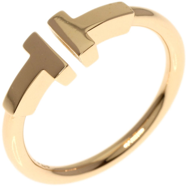 TIFFANY&Co. ティファニー Tワイヤー リング・指輪 K18ピンクゴールド