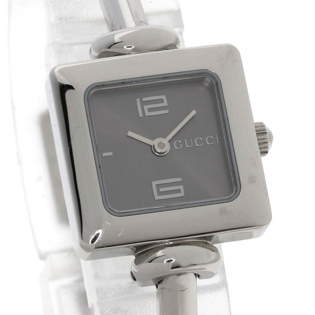 GUCCI グッチ 1900L スクエアフェイス 腕時計 ステンレススチール/SS  