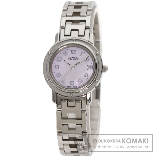 エルメス 腕時計 クリッパーナクレ 新バックル