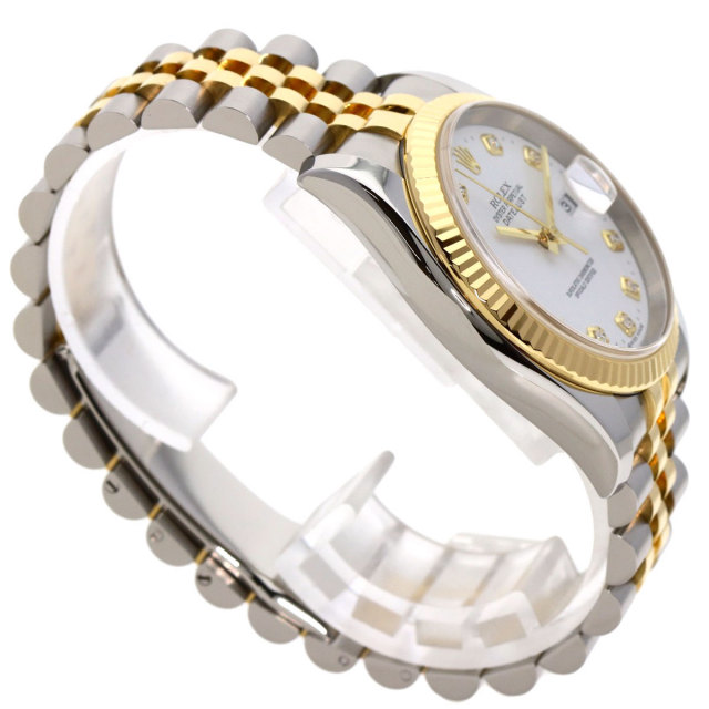ROLEX　ロレックス　デイトジャスト　18K×SS　12ｍｍコマ Yahoo!オークション -「ロレックス コマ k18」の落札相場・落札価格
