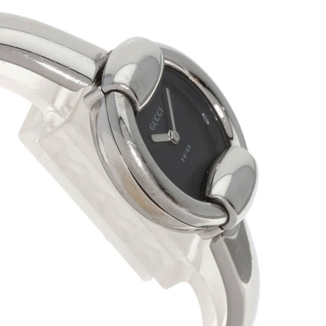 GUCCI グッチ 1400L ラウンドフェイス 腕時計 ステンレススチール/SS
