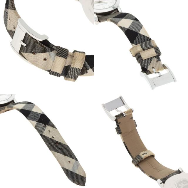 美品✨BURBERRY バーバリー クロコ型押しベルト ラウンド クォーツ腕時計 BURBERRY - バーバリーズ 腕時計 アンティーク レディース
