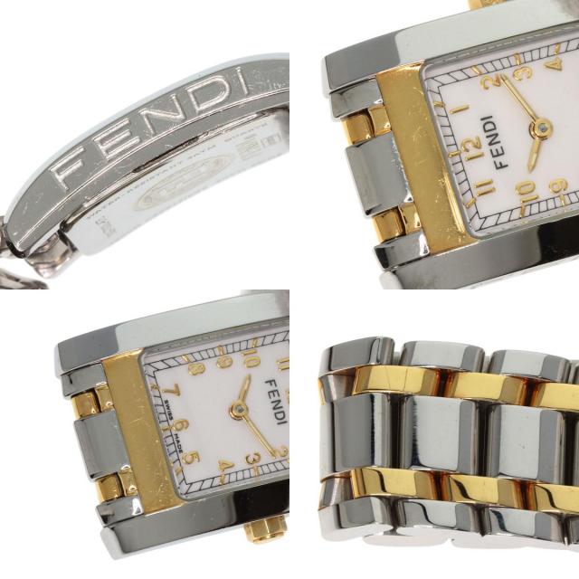 フェンディ 腕時計 スクエアフェイス コンビ