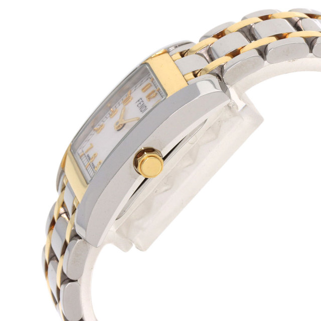 フェンディ 腕時計 スクエアフェイス コンビ