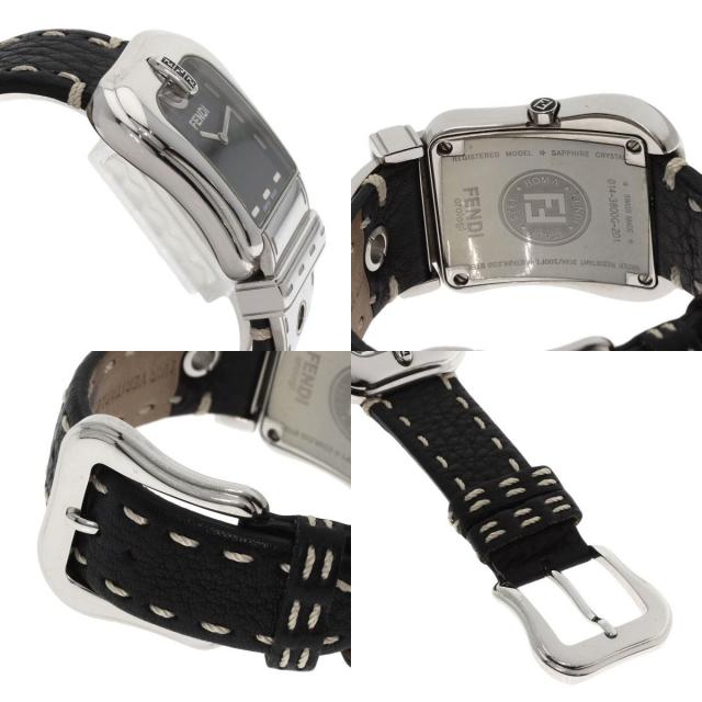 FENDI フェンディ 3800G バックルモチーフ 腕時計 ステンレススチール  