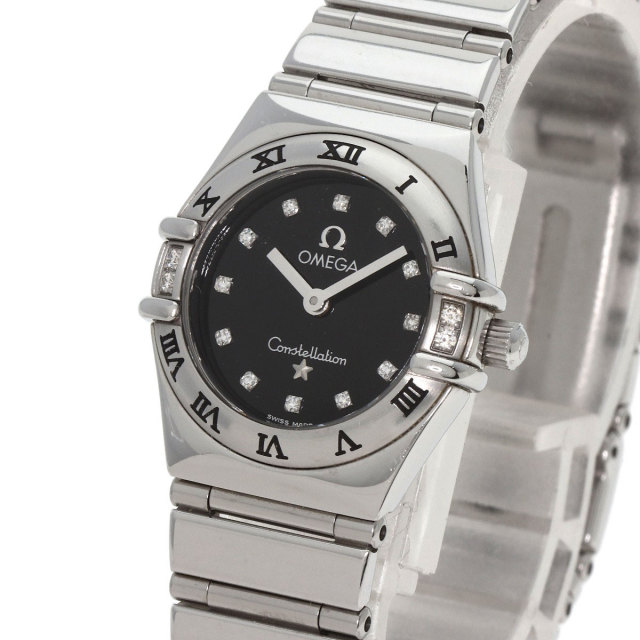 オメガ 腕時計 コンステレーションミニ 12P ダイヤモンド