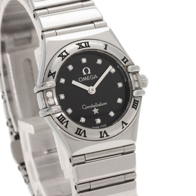 オメガ 腕時計 コンステレーションミニ 12P ダイヤモンド