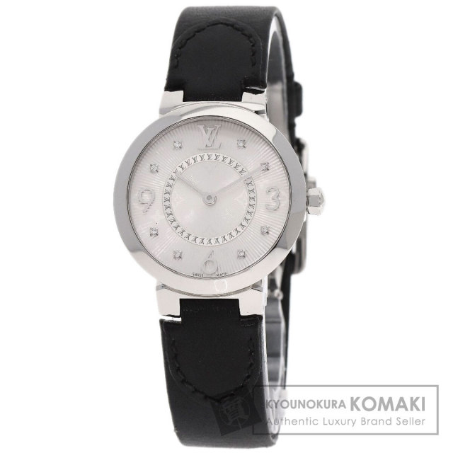 LOUIS VUITTON ルイヴィトン Q12MG タンブール スリム 腕時計  