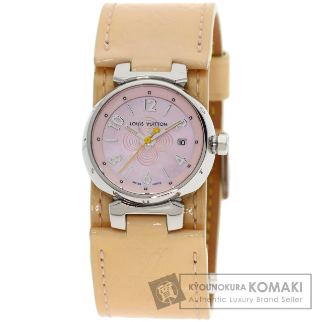 LOUIS VUITTON ルイヴィトン Q1216 タンブール 腕時計 ステンレス