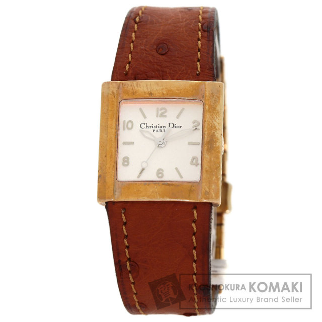 クリスチャンディオール 腕時計 スクエアフェイス