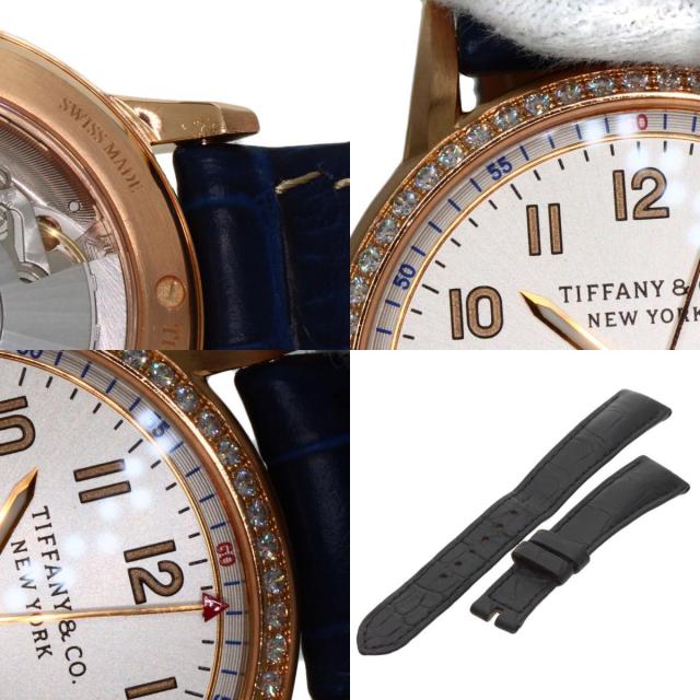 TIFFANY&Co. ティファニー CT60 ラウンドフェイス ベゼル ダイヤモンド