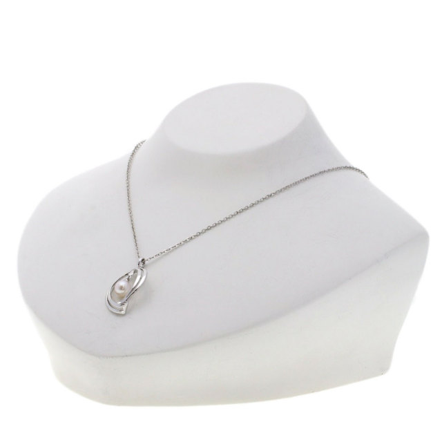 MIKIMOTO ミキモト アコヤパール 真珠 ネックレス シルバー レディース