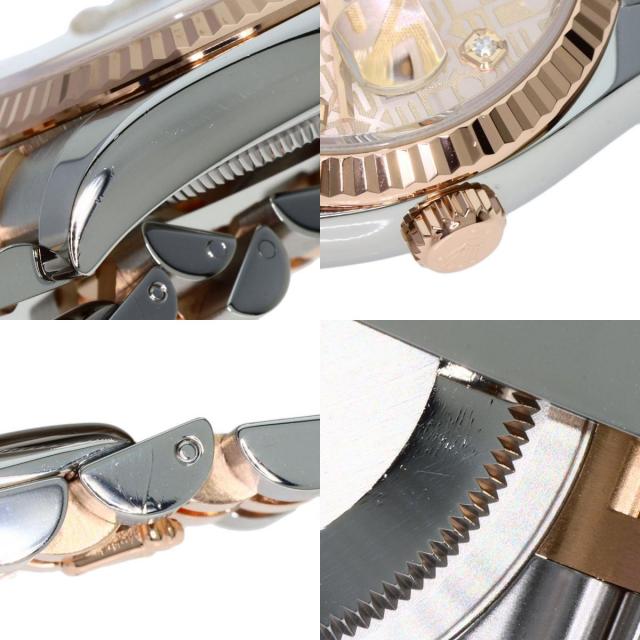 ROLEX ロレックス 116231G デイトジャスト 10P ダイヤモンド 腕時計