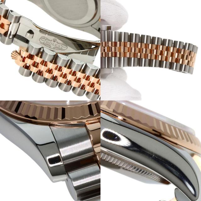 ROLEX ロレックス 116231G デイトジャスト 10P ダイヤモンド 腕時計