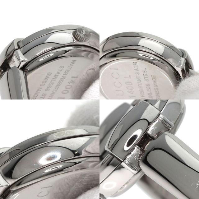 GUCCI グッチ 1400L ラウンドフェイス 腕時計 ステンレス