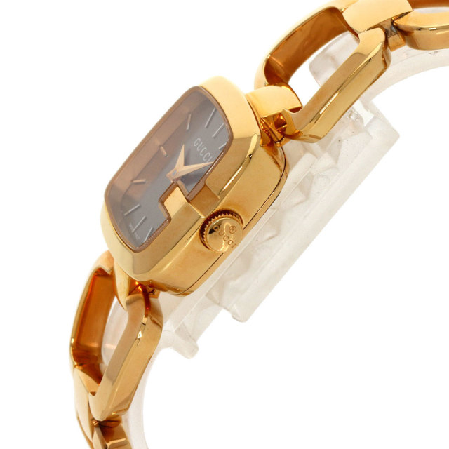 GUCCI グッチ 125.5 スクエアフェイス 腕時計 GP/GP レディース 