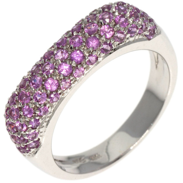 STAR JEWELRY スタージュエリー ピンクサファイア リング・指輪 K18 