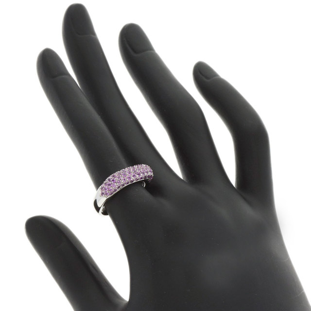 STAR JEWELRY スタージュエリー ピンクサファイア リング・指輪 K18 