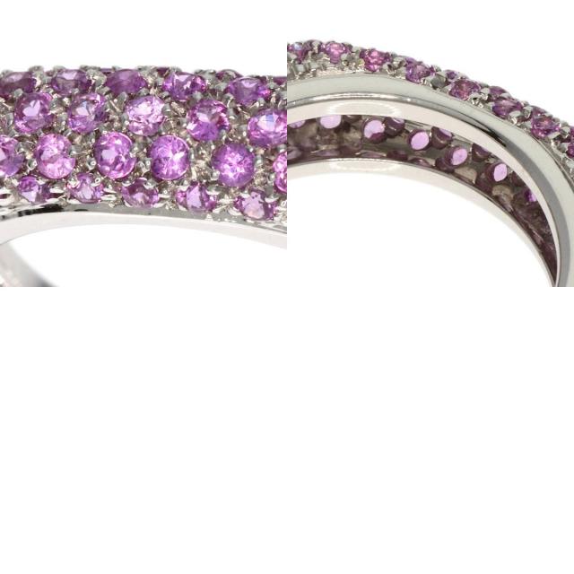 STAR JEWELRY スタージュエリー ピンクサファイア リング・指輪 K18  
