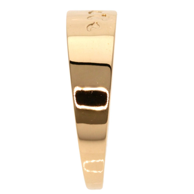 agete アガット ロゴ リング・指輪 K18ピンクゴールド レディース 