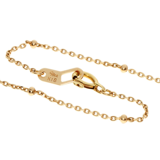 STAR JEWELRY スタージュエリー ダイヤモンド ネックレス K18ピンク  