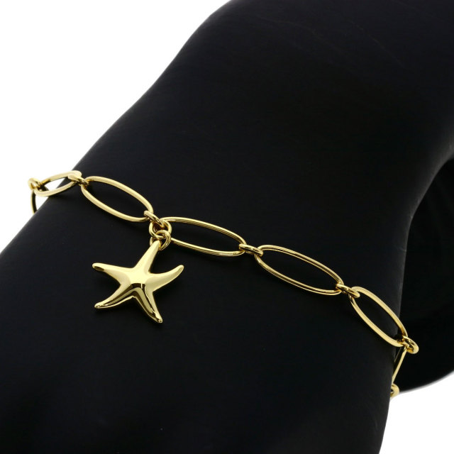 TIFFANY&Co. ティファニー スターフィッシュ ブレスレット K18イエロー  
