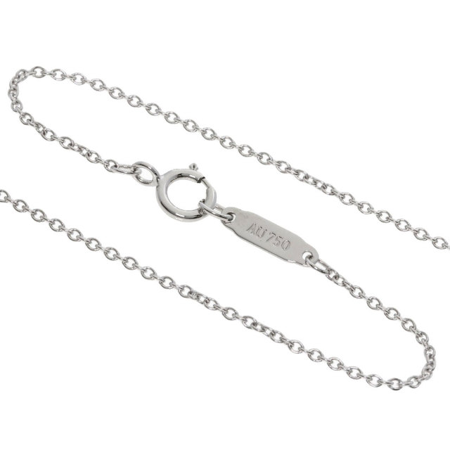 TIFFANY&Co. ティファニー アトラス 4P ダイヤモンド ネックレス K18 
