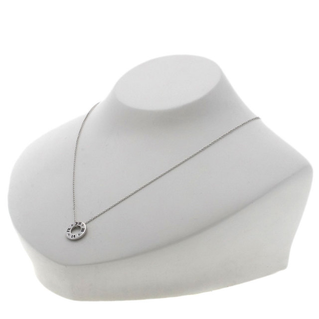 TIFFANY&Co. ティファニー アトラス 4P ダイヤモンド ネックレス K18 