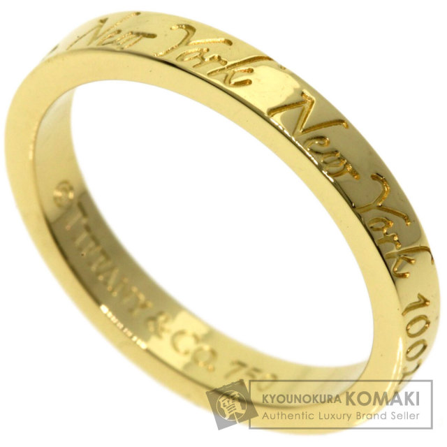 TIFFANY&Co. ティファニー Fifth Avenue New York ノーツナロー リング  