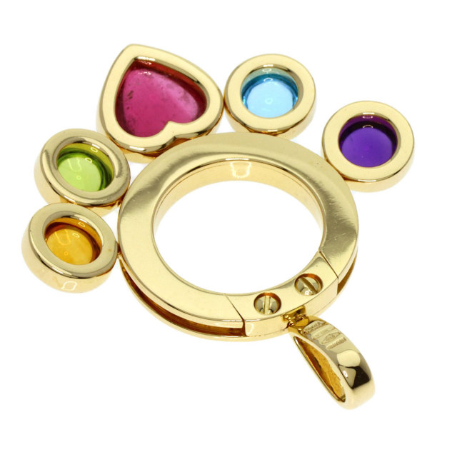 BVLGARI ブルガリ アレグラ マルチカラー ペンダントトップ K18 