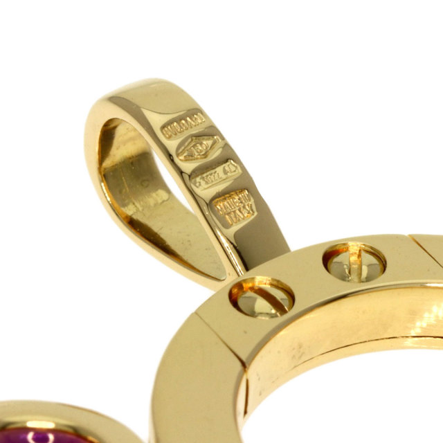 BVLGARI ブルガリ アレグラ マルチカラー ペンダントトップ K18 