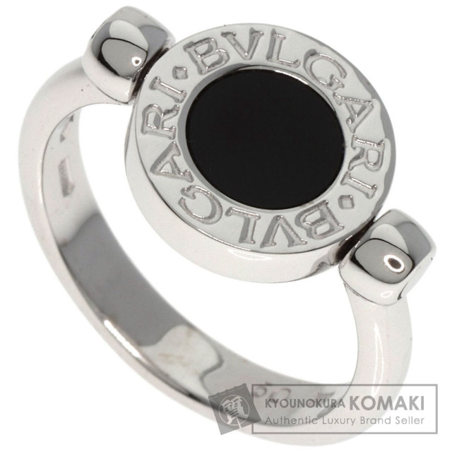 BVLGARI ブルガリ フリップリング オニキス ダイヤモンド #50 リング  